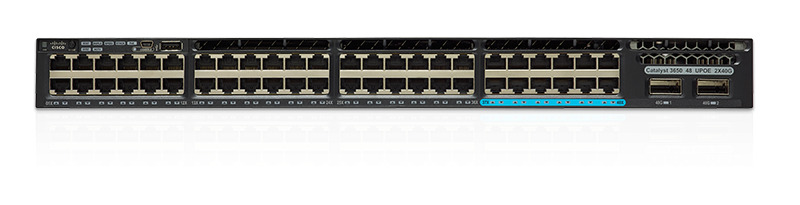 Cisco WS-C3650-12X48UZ-E 48 Port mGig 2x40G Uplink 1100W AC Power IP Services