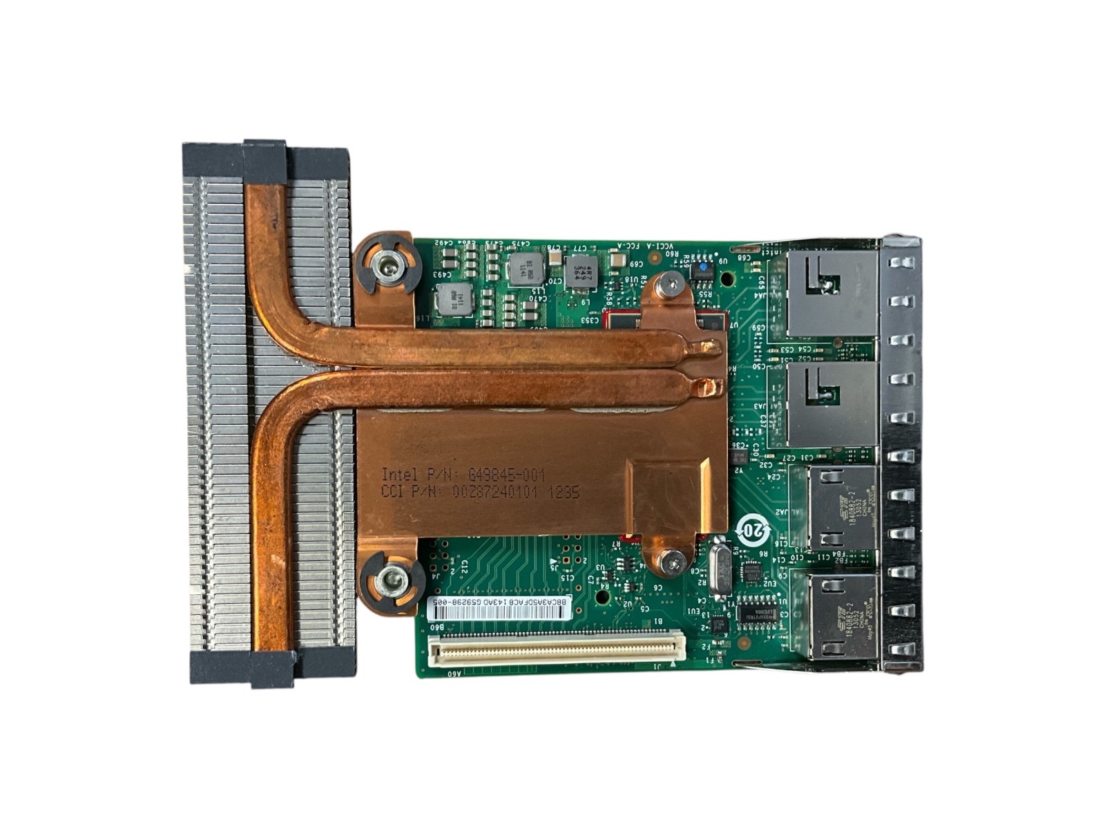 Dell 098493 4-Port Gigabit Ethernet Network Daughter Card NDC Intel D48945-001 Dell 098493 4-Port Gigabit Ethernet Network Daughter Card NDC Intel D48945-001