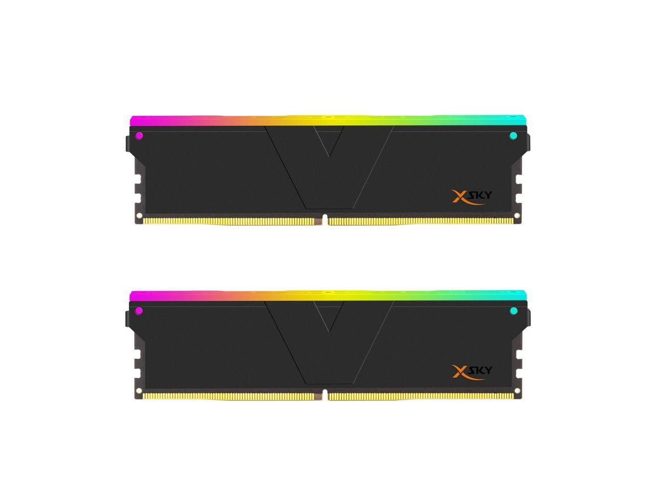 V-COLOR Manta XSky DDR5 16GB (2x8GB) 6000MHz CL30 1.35V SK Hynix IC RGB Gaming V-COLOR Manta XSky DDR5 16GB (2x8GB) 6000MHz CL30 1.35V SK Hynix IC RGB Gaming