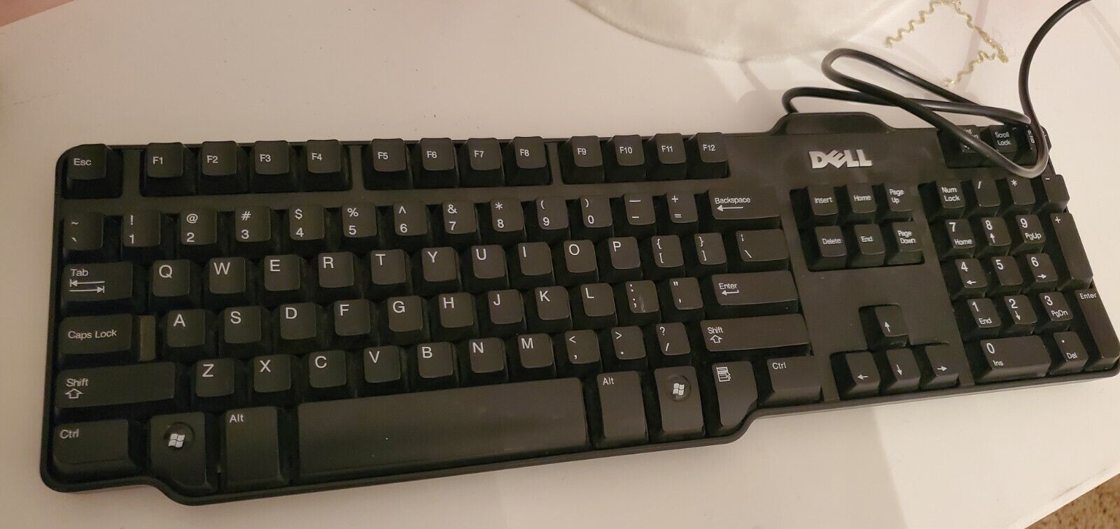 Dell Genuine Wired Keyboard USB Model L100 Mechanical 104-Keyboard 