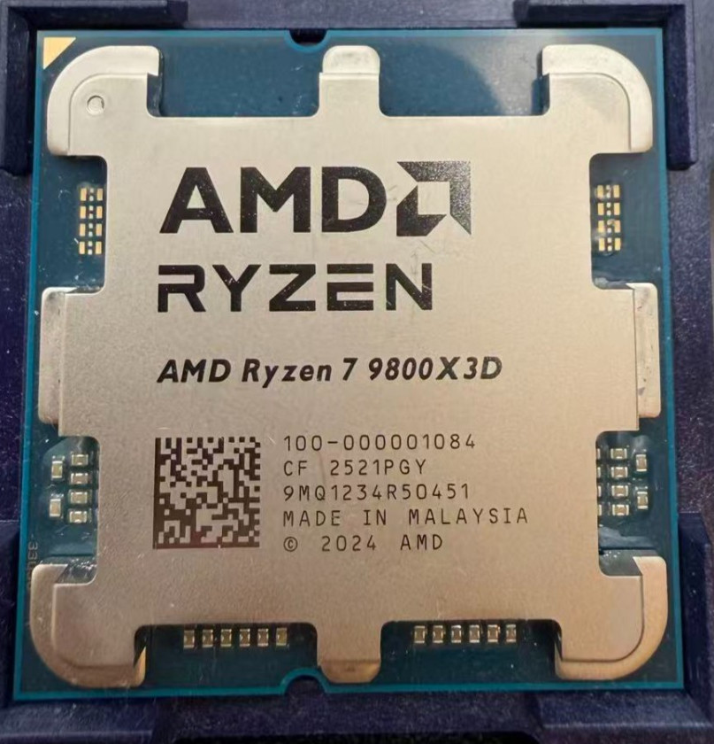 AMD Ryzen 7 9800X3D 8-Core 16-Thread AM5 CPU Processor Brand New Unused AMD Ryzen 7 9800X3D 8-Core 16-Thread AM5 CPU Processor Brand New Unused
