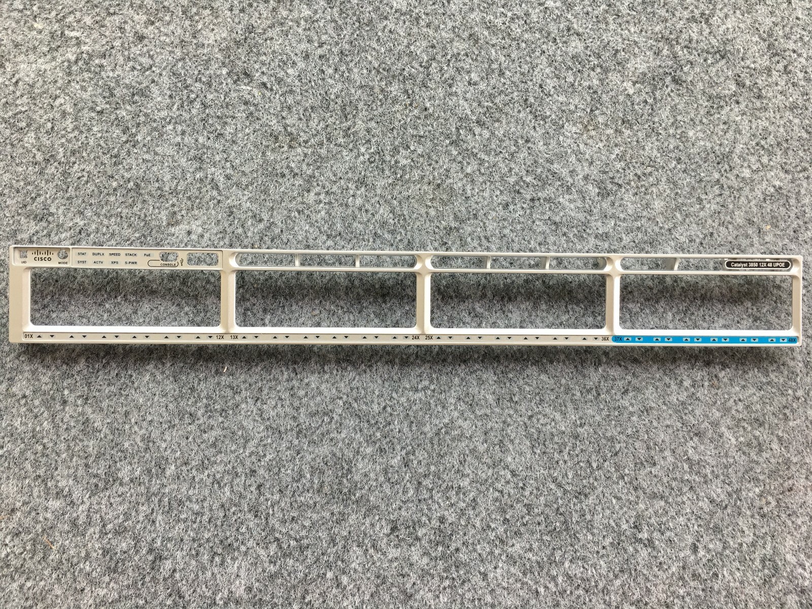 New style Cisco WS-C3850-12X48U-S Faceplate for Replacement New style Cisco WS-C3850-12X48U-S Faceplate for Replacement