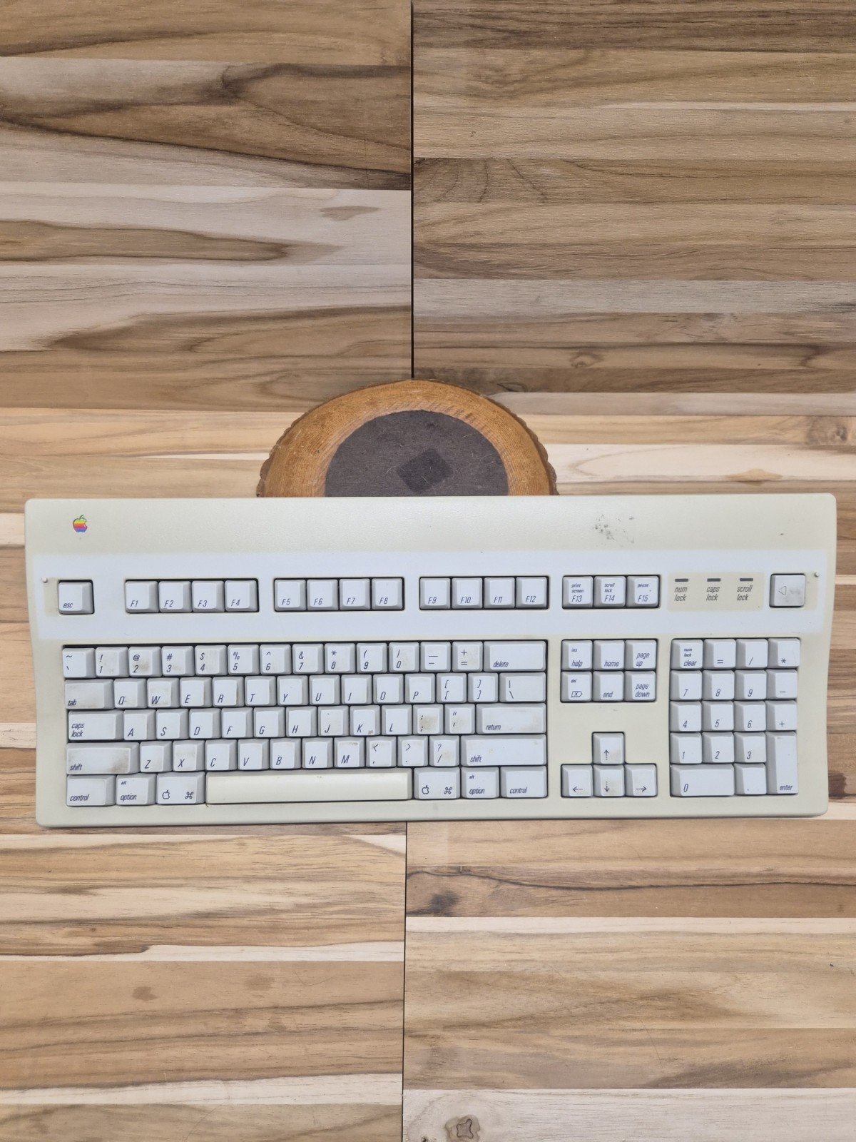 ​Vintage Apple Extended Keyboard II M3501 Mechanical ADB - Tested & Working