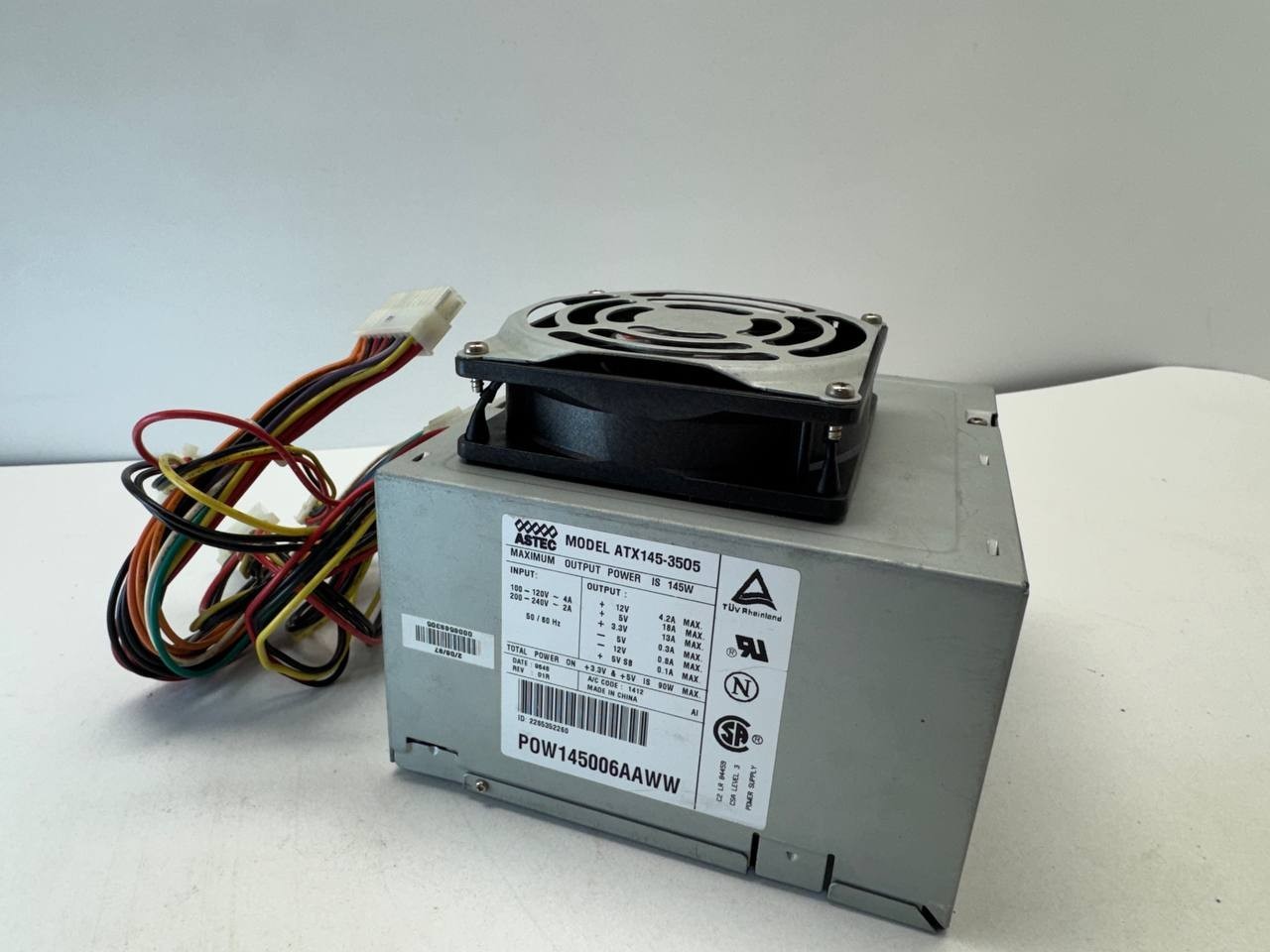 Astec ATX145-3505 145W ATX Power Supply Vintage 1996 Retro Computing Astec ATX145-3505 145W ATX Power Supply Vintage 1996 Retro Computing