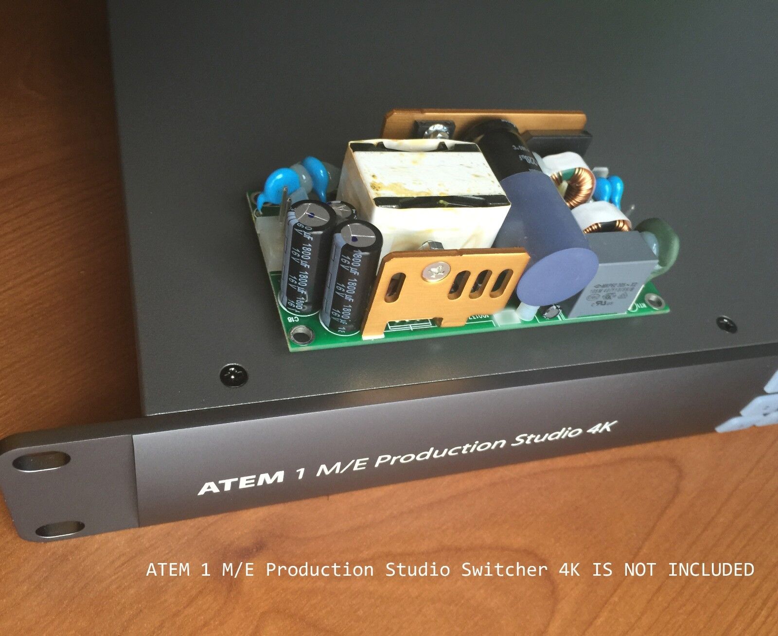 Replacement Power Supply for Blackmagic ATEM 1 M/E Production Studio Switcher 4K