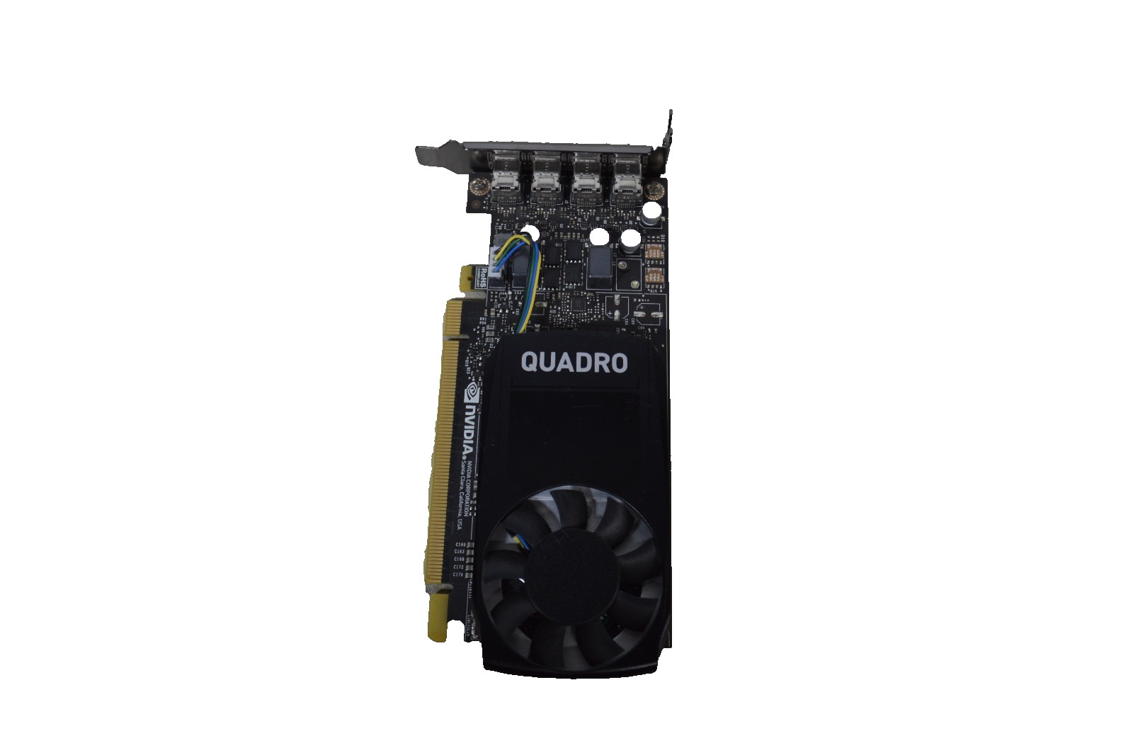 NVIDIA Quadro P1000 4GB GDDR5 Desktop Video Graphics Card *Low Profile Bracket* NVIDIA Quadro P1000 4GB GDDR5 Desktop Video Graphics Card *Low Profile Bracket*