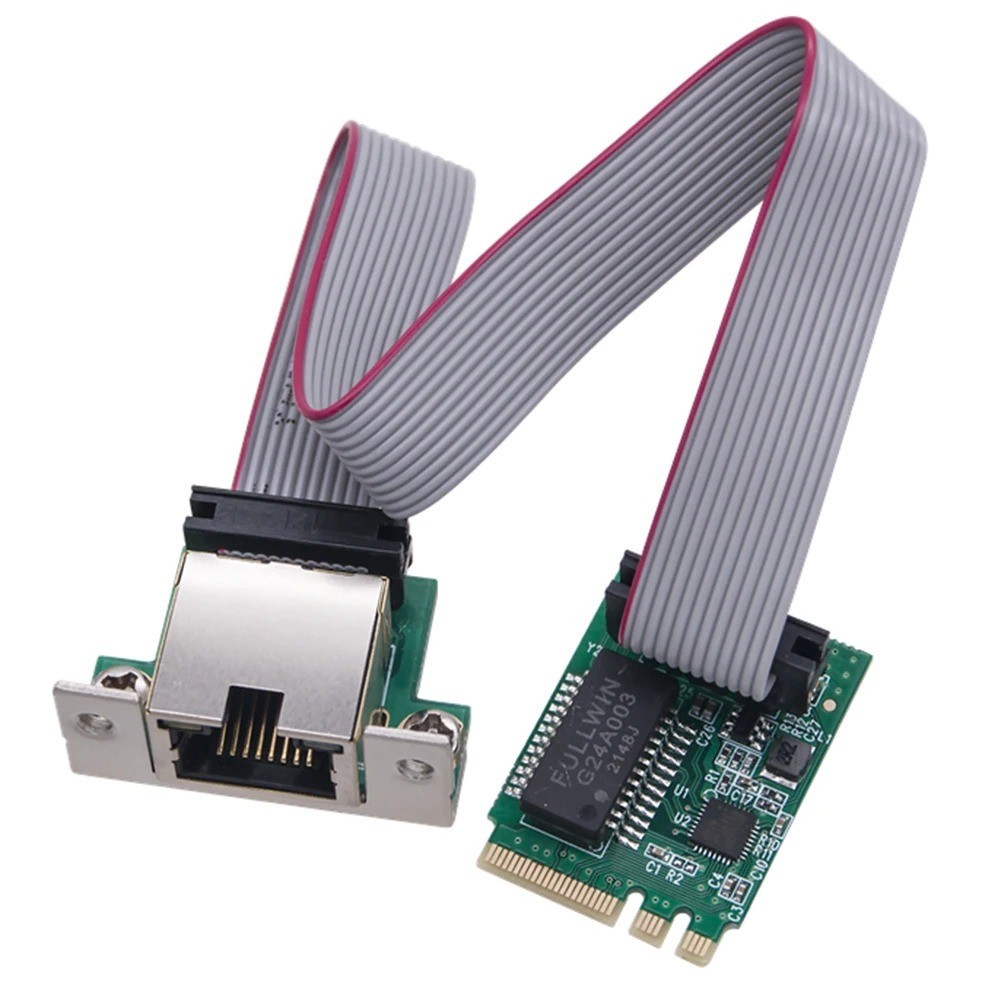 M.2 A+E 2.5GbE Intel I226-V Ethernet. NIC Card Multi-Gig 2.5G/ 1G/100M NGFF 2230 M.2 A+E 2.5GbE Intel I226-V Ethernet. NIC Card Multi-Gig 2.5G/ 1G/100M NGFF 2230