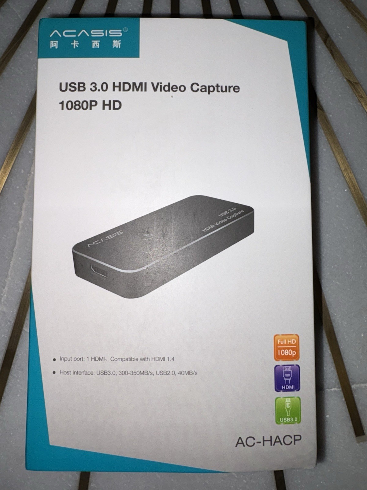 ACASIS USB 3.0 HDMI External Video Card Capture ACASIS USB 3.0 HDMI External Video Card Capture