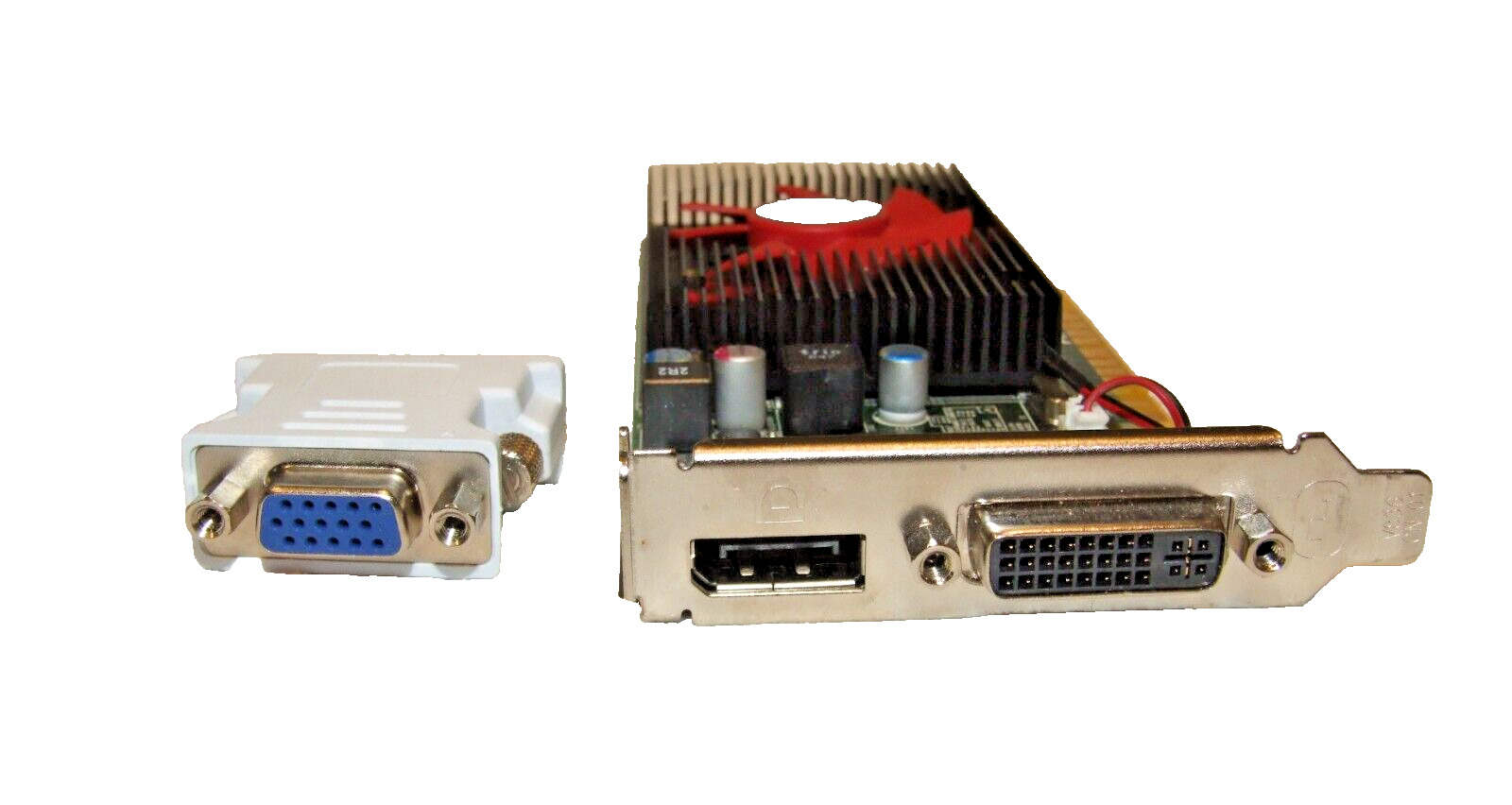 2GB RETRO VGA Video Card Bundle✔️VGA Adapter & Custom DVD.  SFF  Low profile
