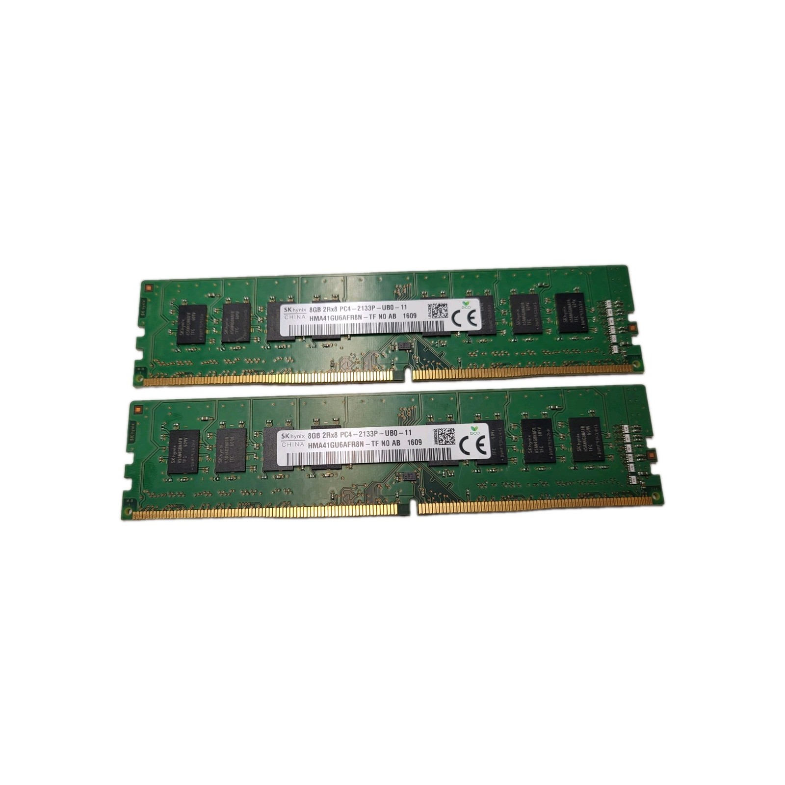 SK Hynix 16GB DDR4-2133 PC4-17000 2Rx8 UDIMM RAM HMA81GU6AFR8N-TF (2x 8GB) SK Hynix 16GB DDR4-2133 PC4-17000 2Rx8 UDIMM RAM HMA81GU6AFR8N-TF (2x 8GB)