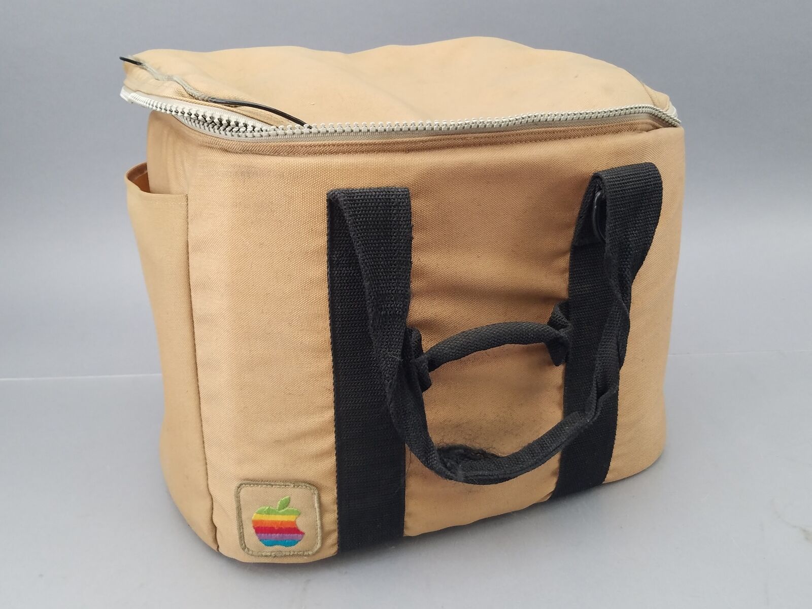 Vintage Apple Macintosh Carry-On Canvas Bag Rainbow Logo