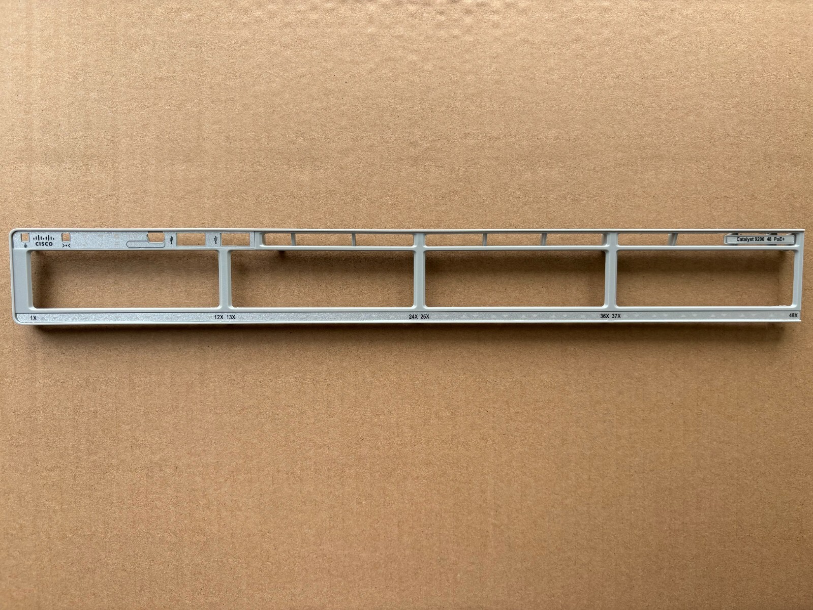 Cisco C9200-48P-A C9200-48P-E Faceplate for Replacement Cisco C9200-48P-A C9200-48P-E Faceplate for Replacement