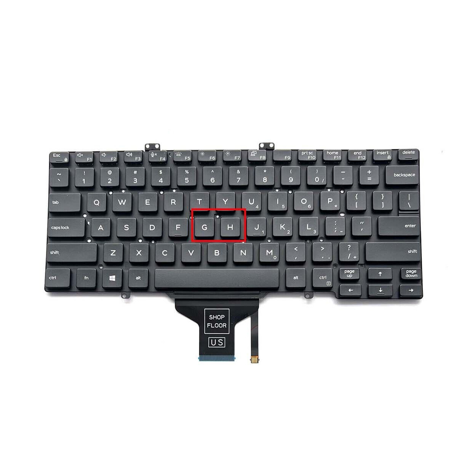 New Keyboard Backlit For Dell Latitude 5400 5401 5410 5411 New Keyboard Backlit For Dell Latitude 5400 5401 5410 5411