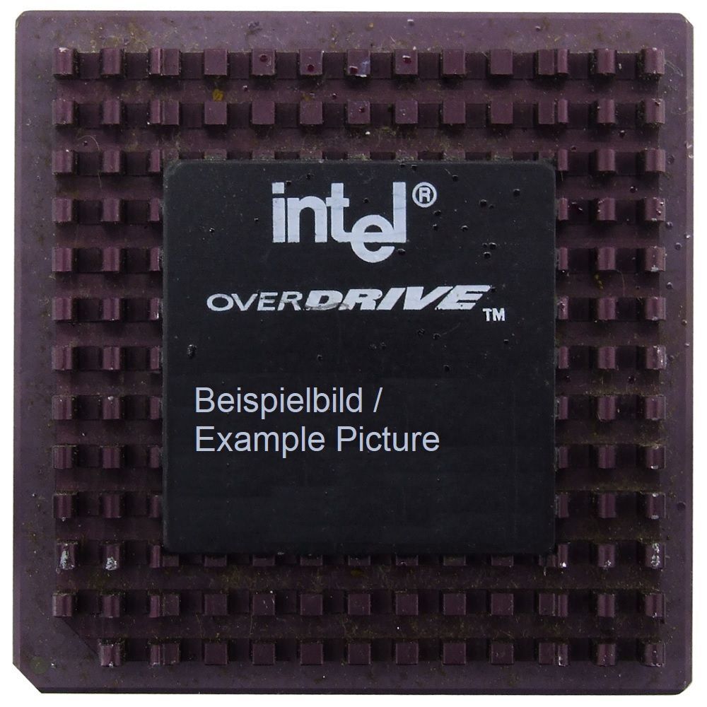 Vintage Intel 80486 Overdrive 50MHz SZ902 DX2ODP50 CPU Stand/Socket PGA168 Rare