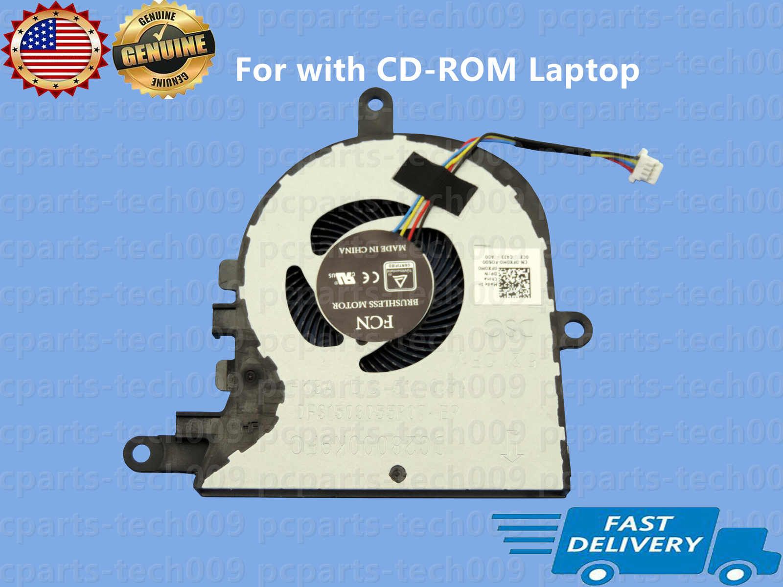 Original CPU cooling fan for Dell Laptop 0FX0M0 CN-0FX0M0 Original CPU cooling fan for Dell Laptop 0FX0M0 CN-0FX0M0