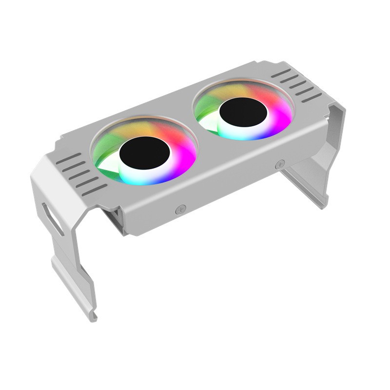 New RAM Cooler Dual 120MM Cooling Fan Support ARGB For Computer DDR 3/4/5 Memory New RAM Cooler Dual 120MM Cooling Fan Support ARGB For Computer DDR 3/4/5 Memory