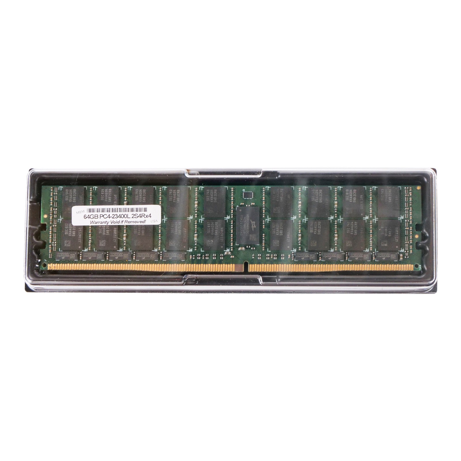WL OEM 64GB DDR4 2933MHz PC4-23400R 2S8Rx4 ECC LRDIMM RAM WL OEM 64GB DDR4 2933MHz PC4-23400R 2S8Rx4 ECC LRDIMM RAM