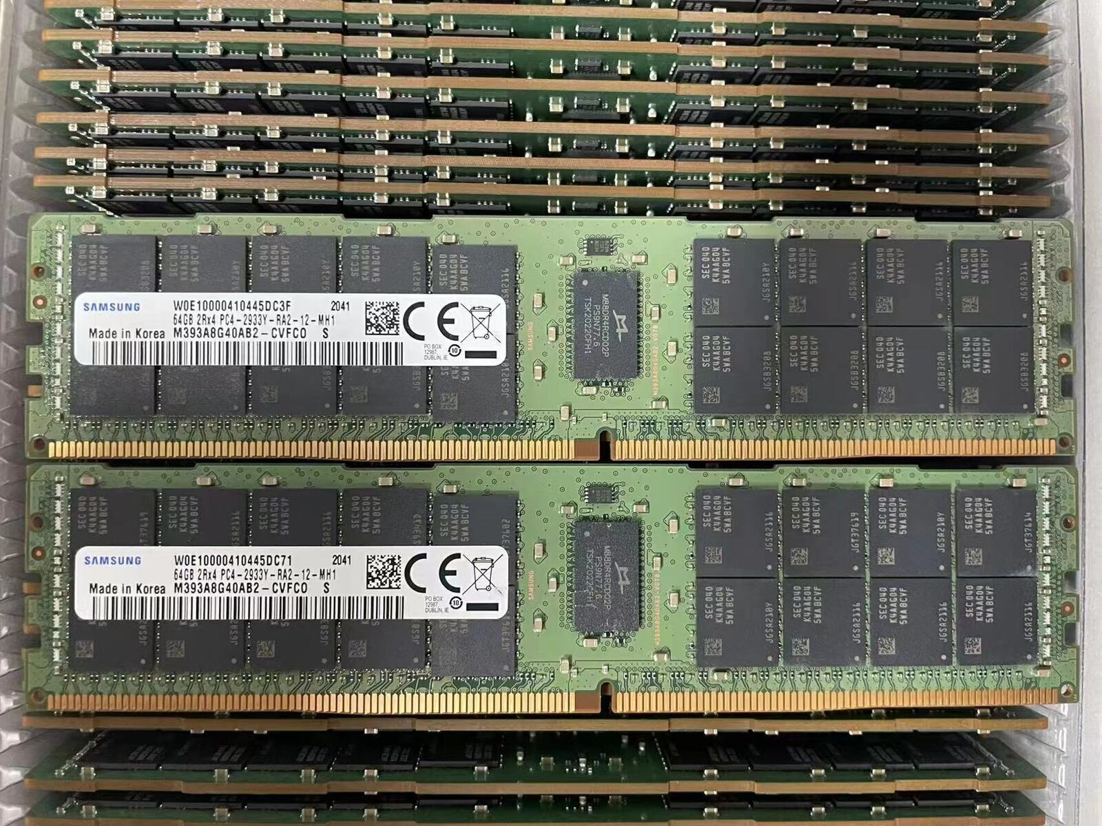 Samsung 64GB RAM DDR4 RAM 2933MHz ECC Sever Memory Ram 2Rx4 PC4-2933Y-RA2-12-MH1