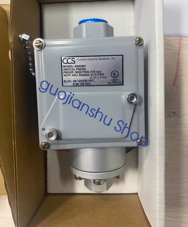 1PCS NEW CCS 604GM2 Pressure switch Fast delivery Via Fedex/DHL 1PCS NEW CCS 604GM2 Pressure switch Fast delivery Via Fedex/DHL