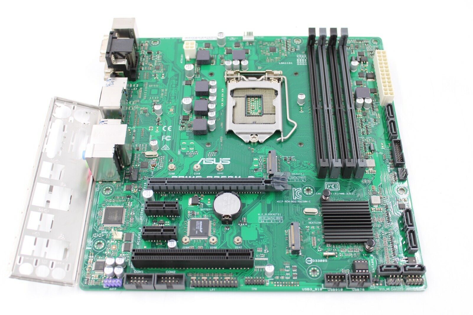 ASUS Prime B250M-C LGA1151 DDR4 Desktop Motherboard USB 3.0 w/ I/O Shield