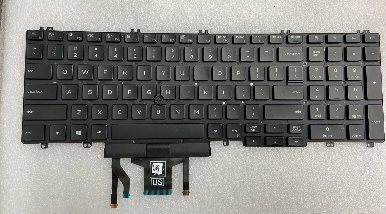 NEW Dell Latitude 5500 5501 5510 5511 US English Backlit keyboard MMH7V 0MMH7V NEW Dell Latitude 5500 5501 5510 5511 US English Backlit keyboard MMH7V 0MMH7V