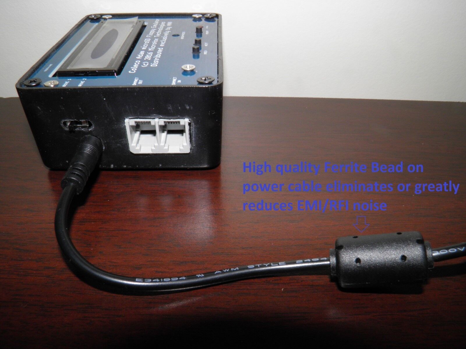 UK,EU,AU,USA Worldwide Power Adapter for the Coleco ADAM microSD Floppy Emulator