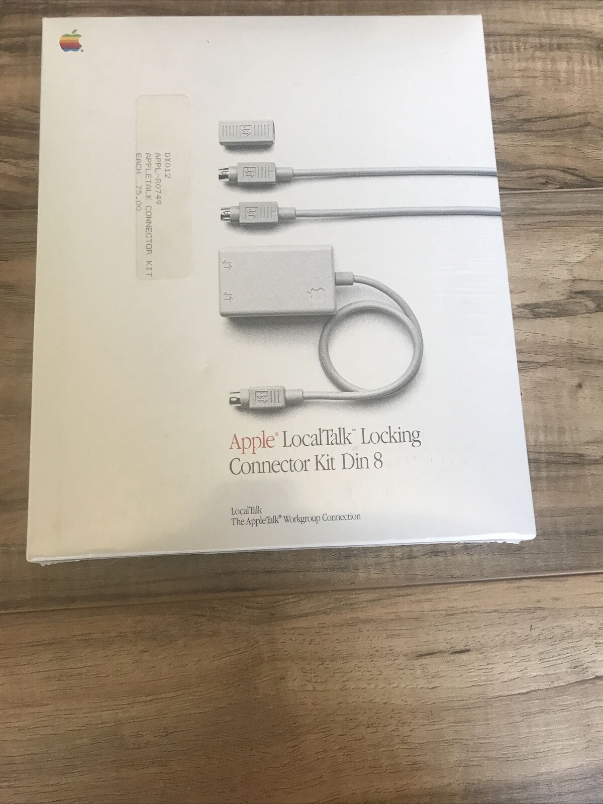 New Sealed 1987 Apple Computer LocalTalk Locking Connector Kit Cable DIN8