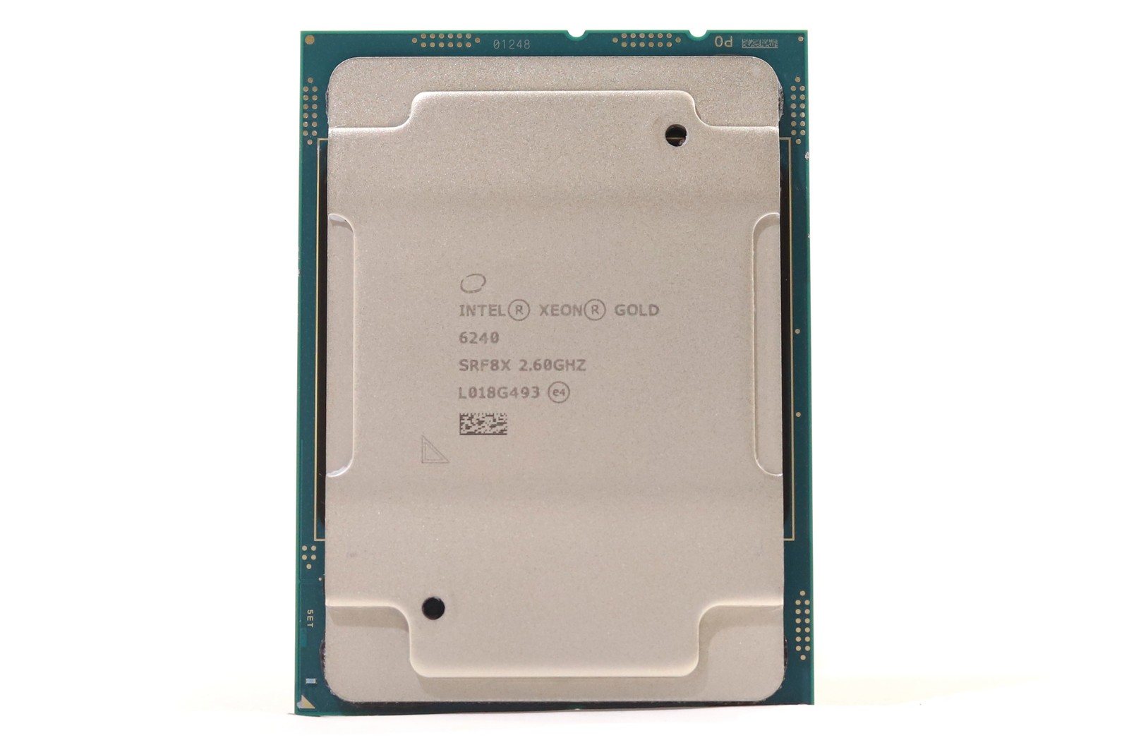 Intel Xeon Gold 6240 2.60GHz 18-Core 24.75MB LGA 3647 Processor P/N:SRF8X Tested Intel Xeon Gold 6240 2.60GHz 18-Core 24.75MB LGA 3647 Processor P/N:SRF8X Tested