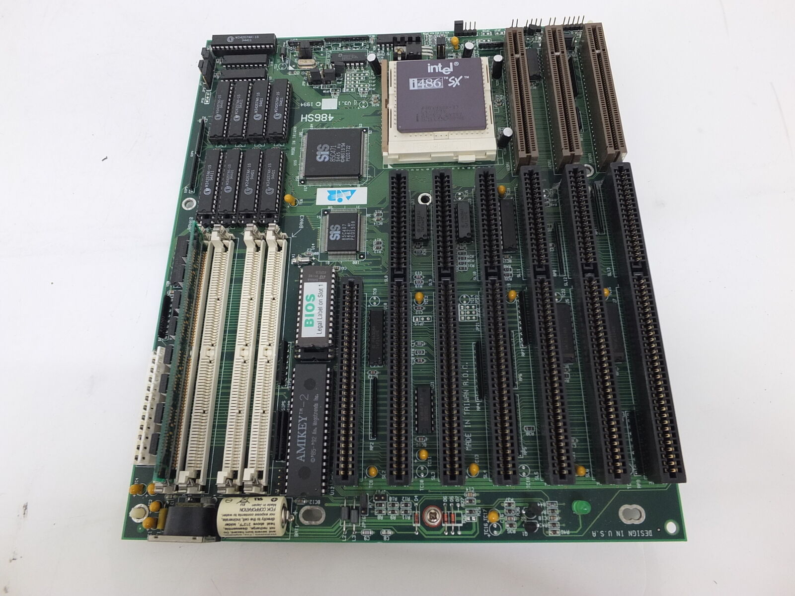 AIR 486SH Motherboard i486SX 33MHz CPU 3MB RAM
