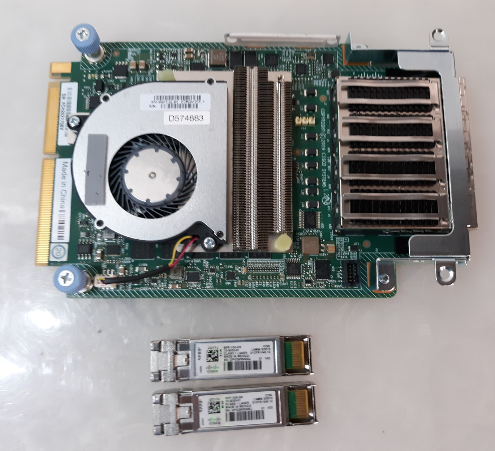Cisco UCSC-M-V25-04 73-19775-04 C0 Virtual Interface Card w/ OEM 2x SFP-10G-SR Cisco UCSC-M-V25-04 73-19775-04 C0 Virtual Interface Card w/ OEM 2x SFP-10G-SR
