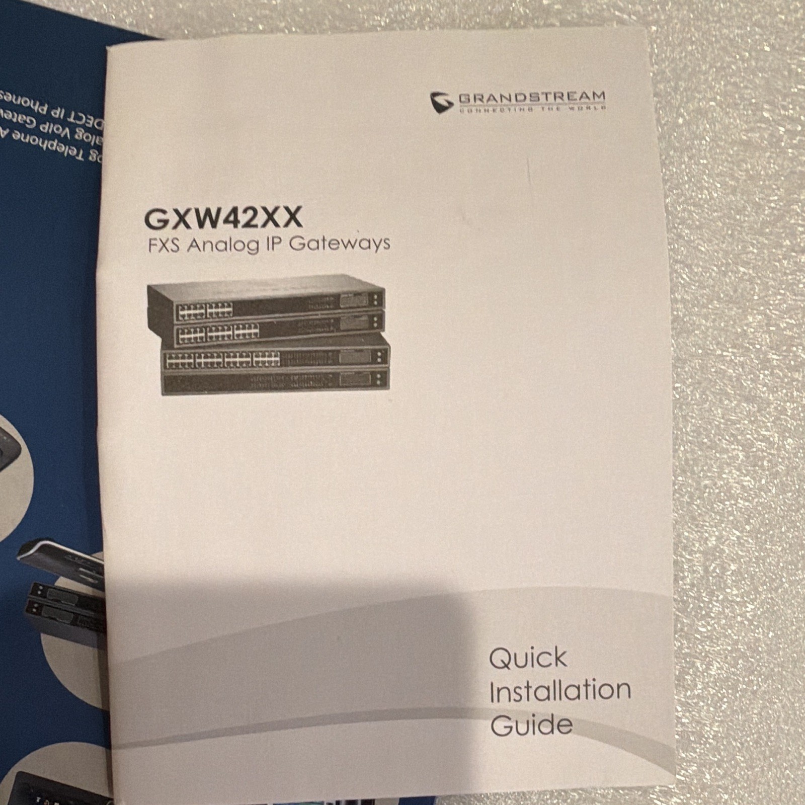 Grandstream GXW4224 24-Line FXS Analog VoIP Gateway, Ethernet RJ-45 Black