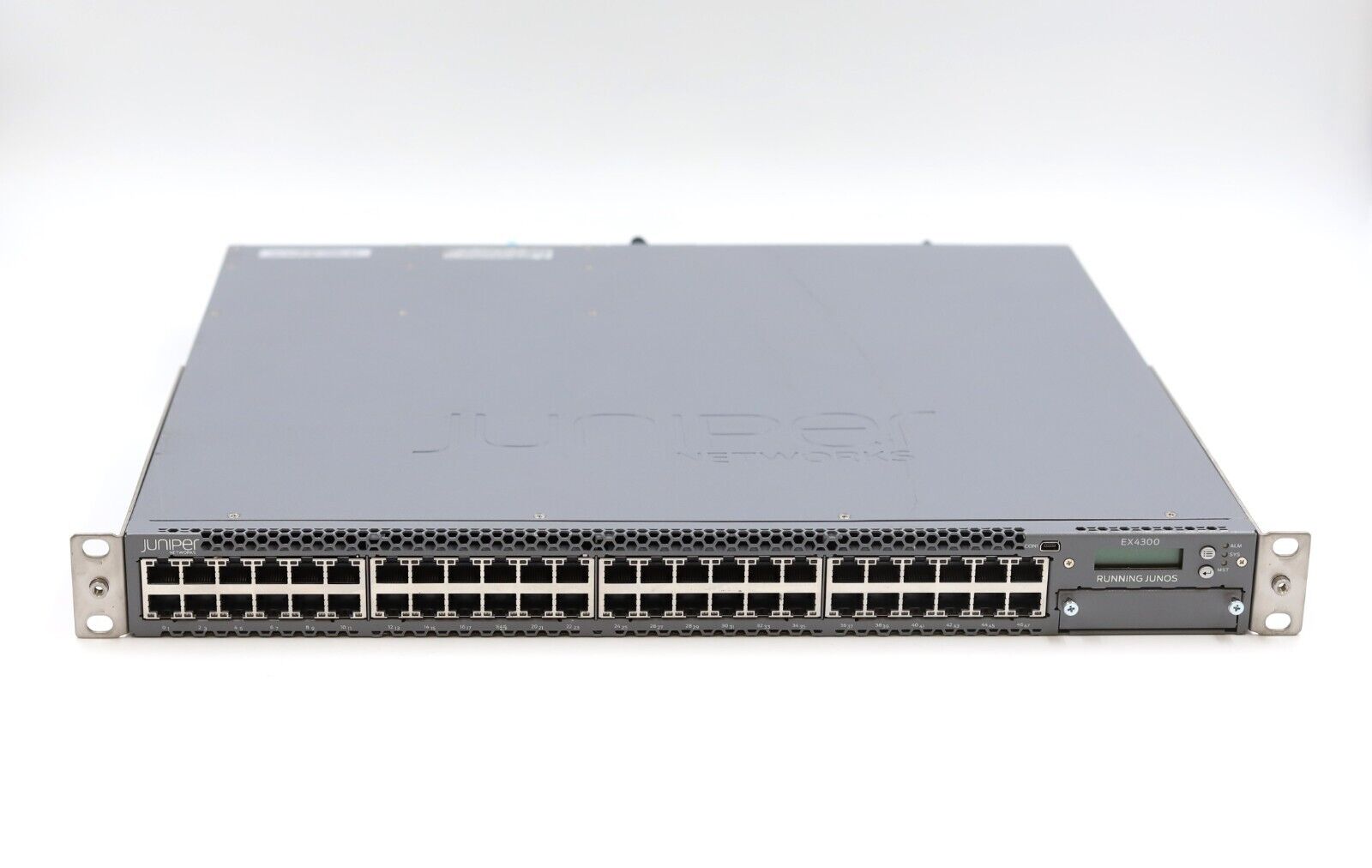 Juniper Networks EX4300 48-Port Gigabit Network Switch W/Ears P/N:EX4300-48T-AFI