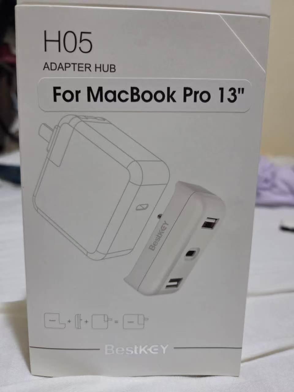 Bestkey H05 USB-C Adapter Hub 2x USB 3.0 + USB-C PD Bestkey H05 USB-C Adapter Hub 2x USB 3.0 + USB-C PD