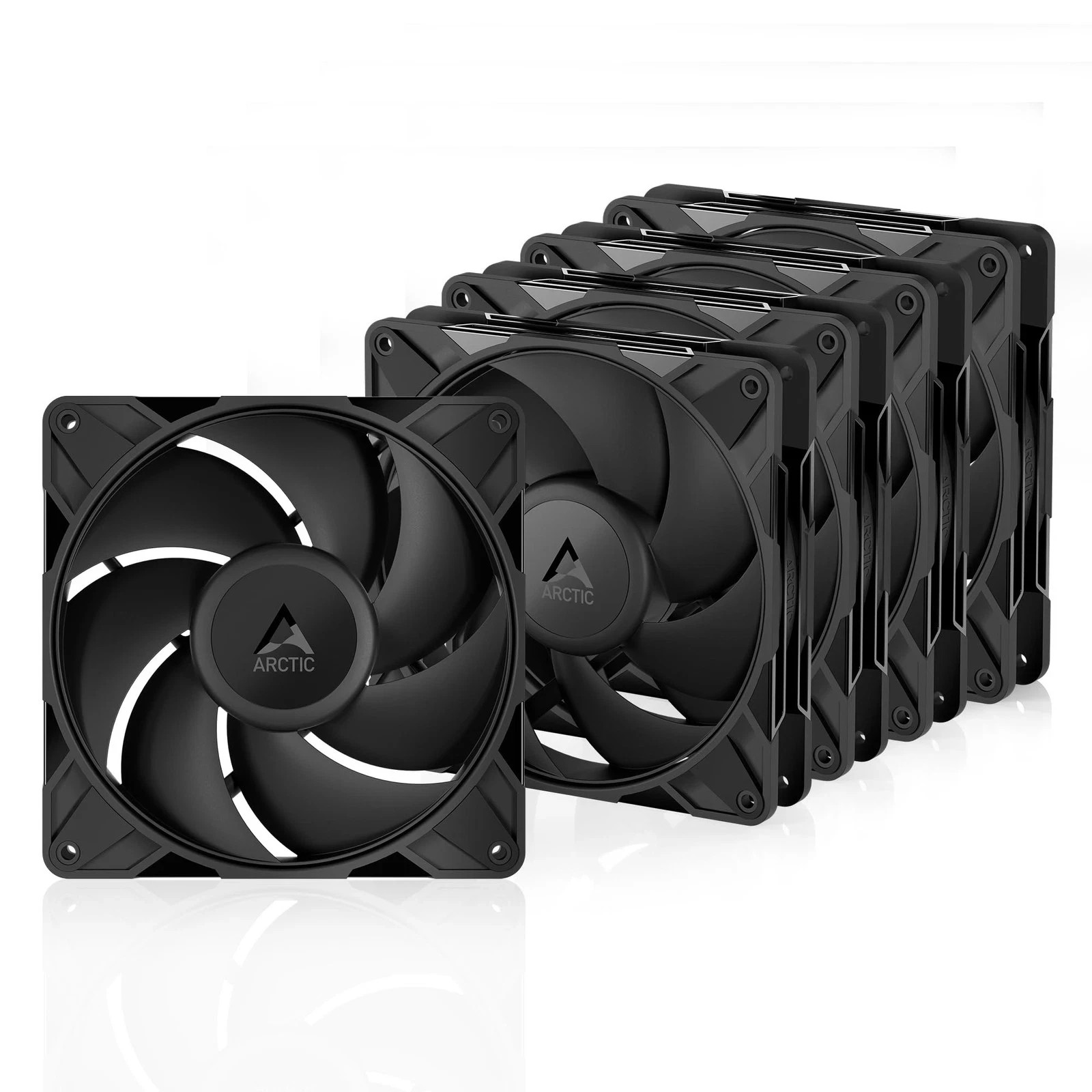 ARCTIC P14 Pro PST, 5 Pack - Powerful Premium Fan, 140 mm PWM Fan with black ARCTIC P14 Pro PST, 5 Pack - Powerful Premium Fan, 140 mm PWM Fan with black