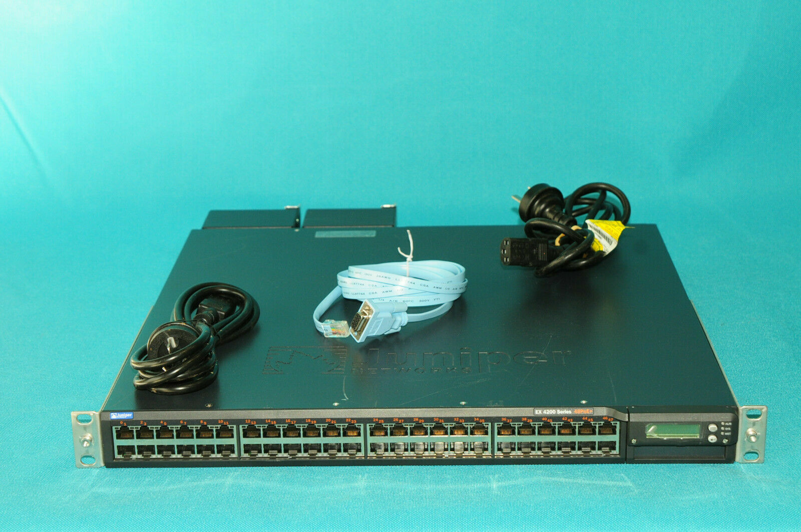 Juniper EX4200-48PX 48-Port PoE+ w/ 2x PSU 10/100/1000BASE-T Ethernet Switch