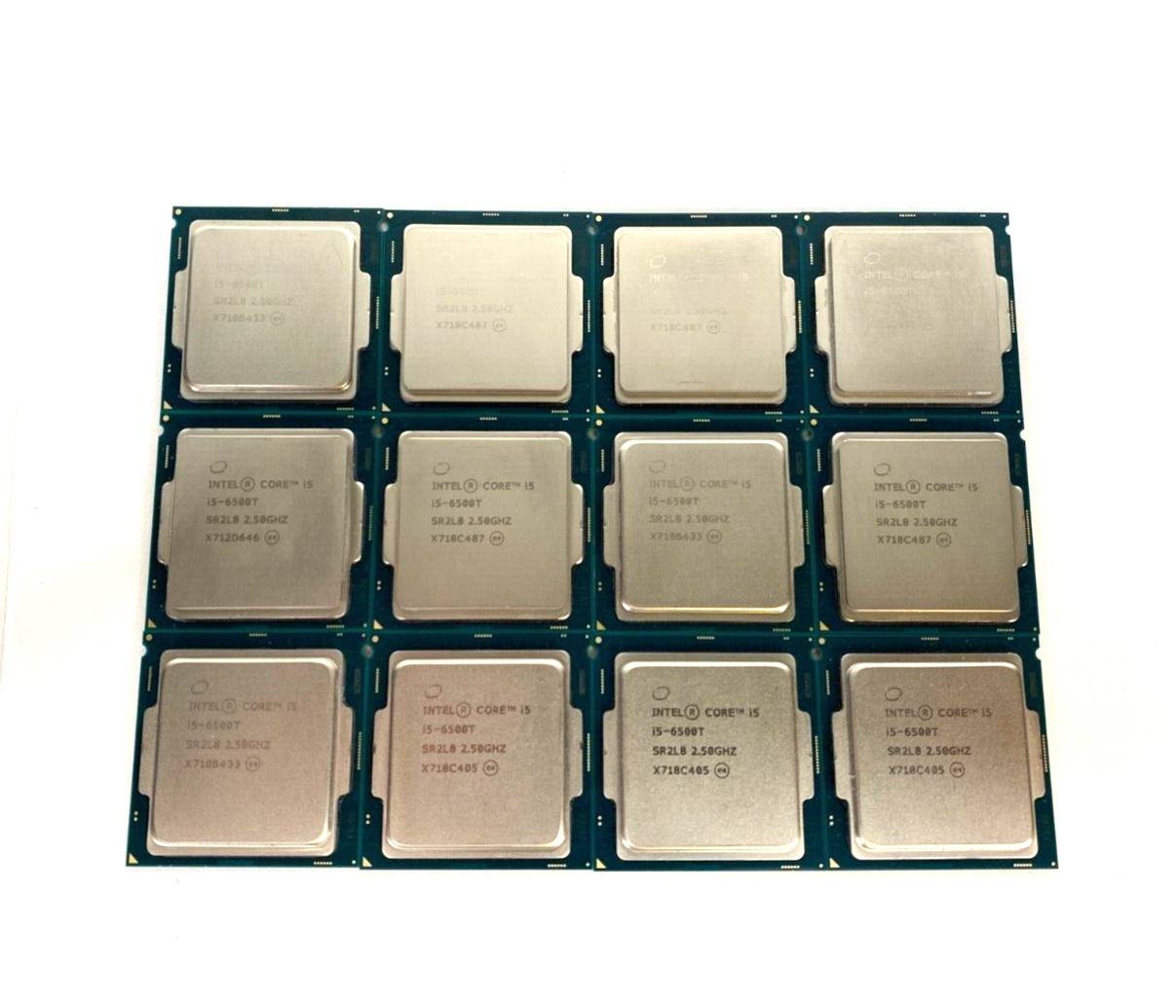 (Lot of 12) Intel Core i5-6500T SR2L8 2.50GHz 6MB Cache Desktop CPU Processors