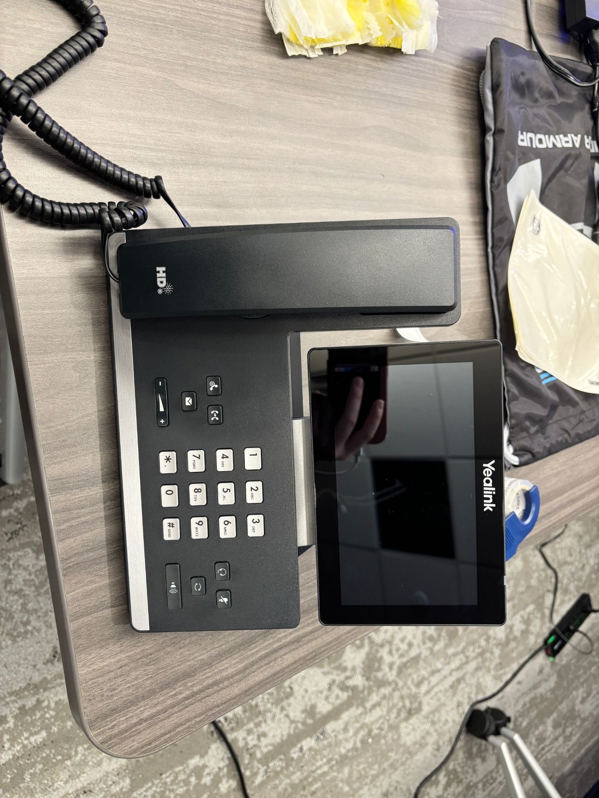Yealink SIP-T58W Smart Business IP Phone 7in Touchscreen WiFi PoE - Used