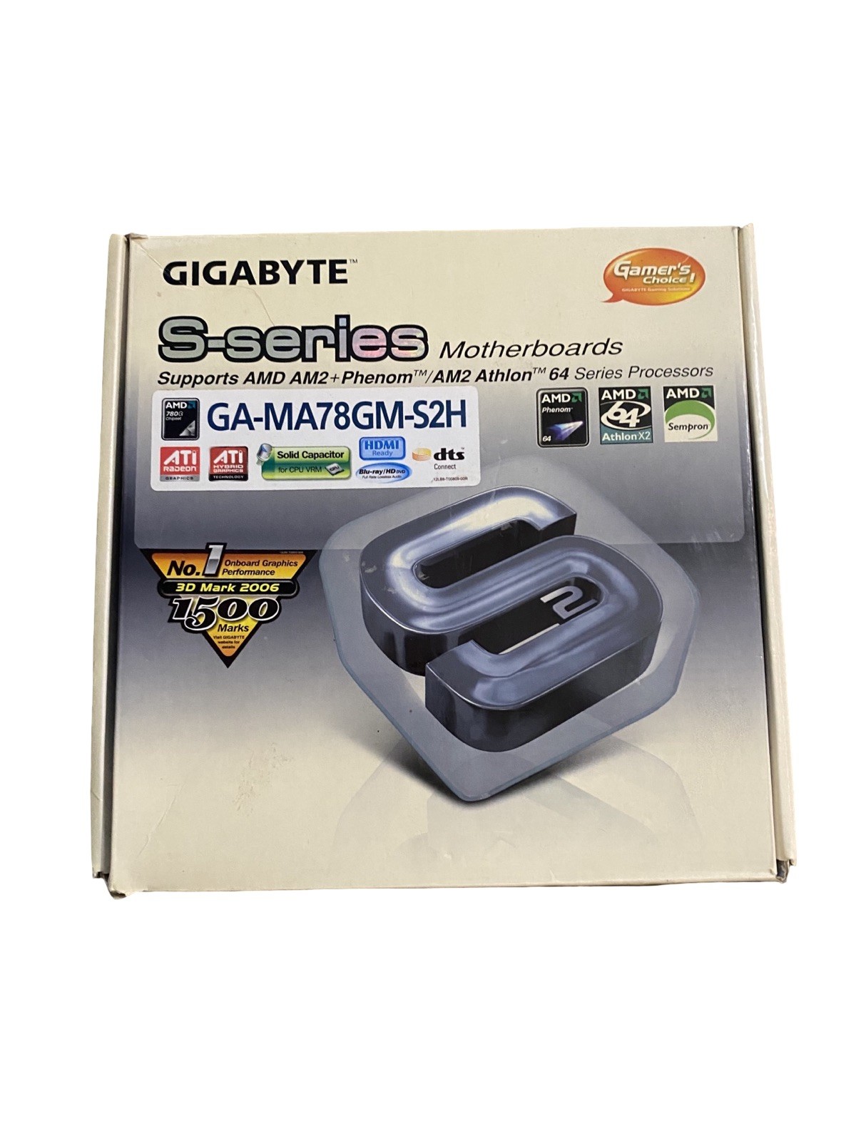 GIGABYTE GA-MA78GM-S2H Motherboard AMD AM2+ HDMI NOS New Old Stock GIGABYTE GA-MA78GM-S2H Motherboard AMD AM2+ HDMI NOS New Old Stock