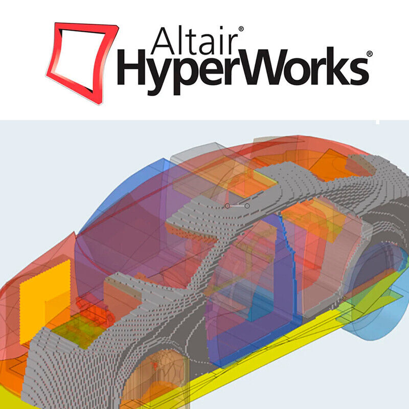 HyperWorks 2020 Suite for PC (Tool For Engineering Design, Simulation) 50Gb