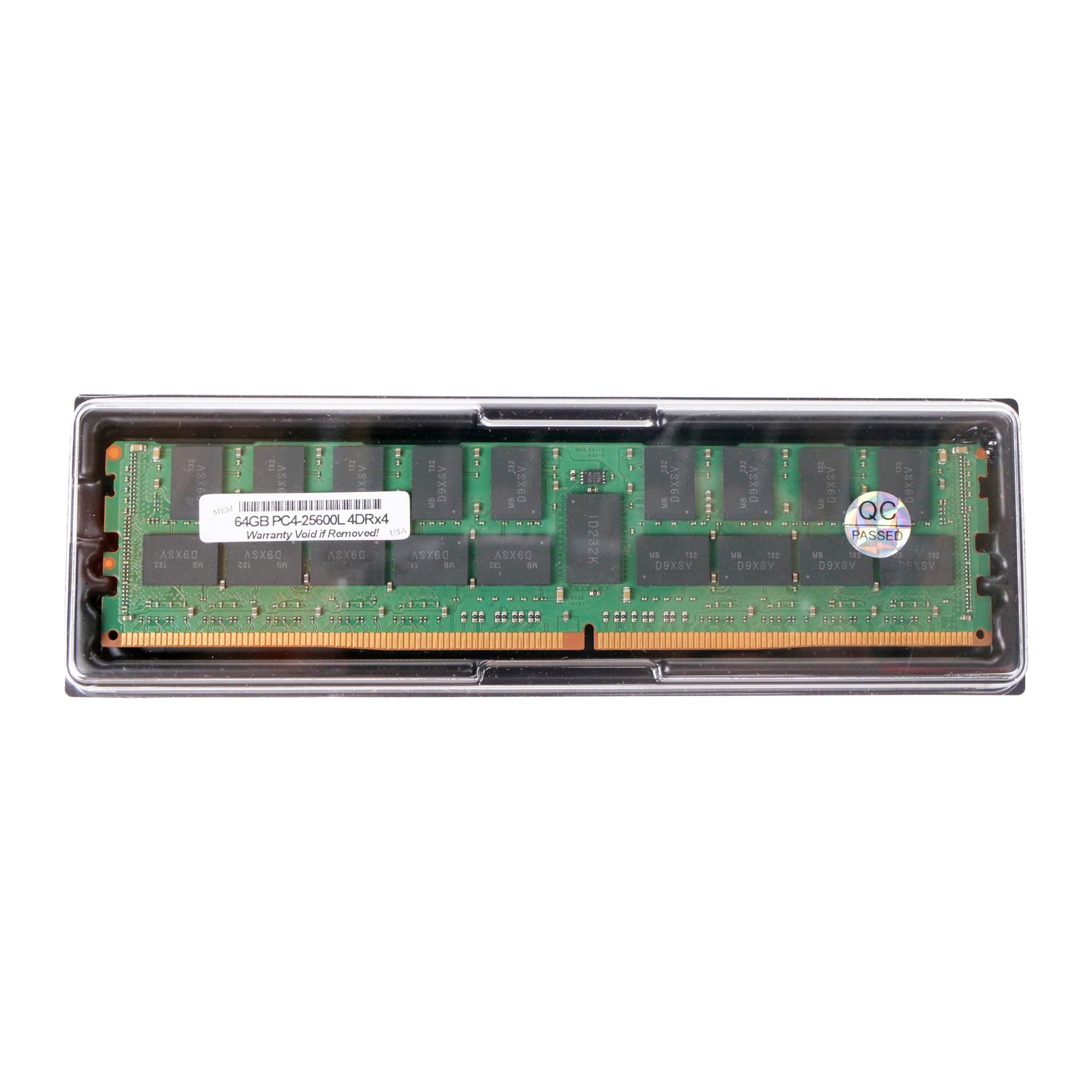 WL OEM 64GB DDR4 3200MHz PC4-25600L ECC 4DRx4 LRDIMM Server RAM WL OEM 64GB DDR4 3200MHz PC4-25600L ECC 4DRx4 LRDIMM Server RAM