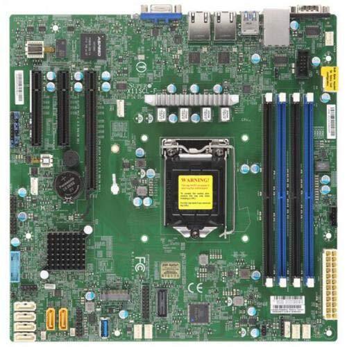 Supermicro X11SCL-F Server Motherboard - Intel C242 Chipset - Socket H4 LGA-1151