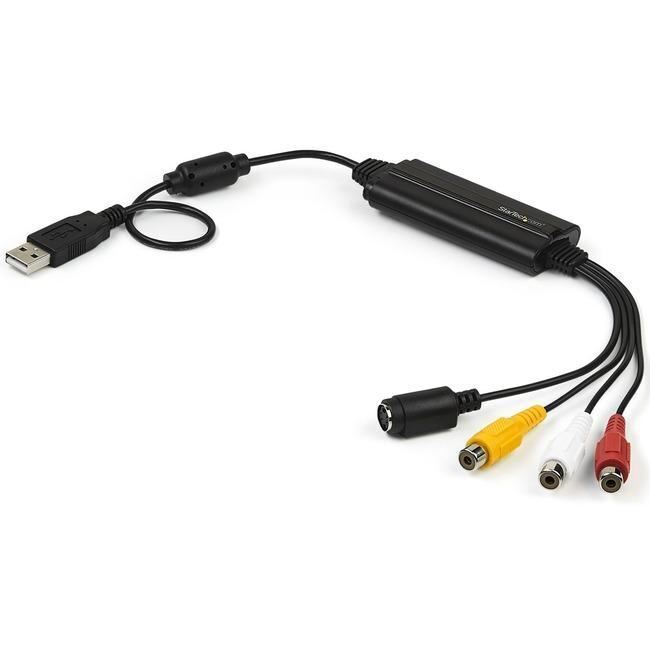 StarTech.com USB Video Capture Adapter Cable - S-Video-Composite to USB 2.0 - TW