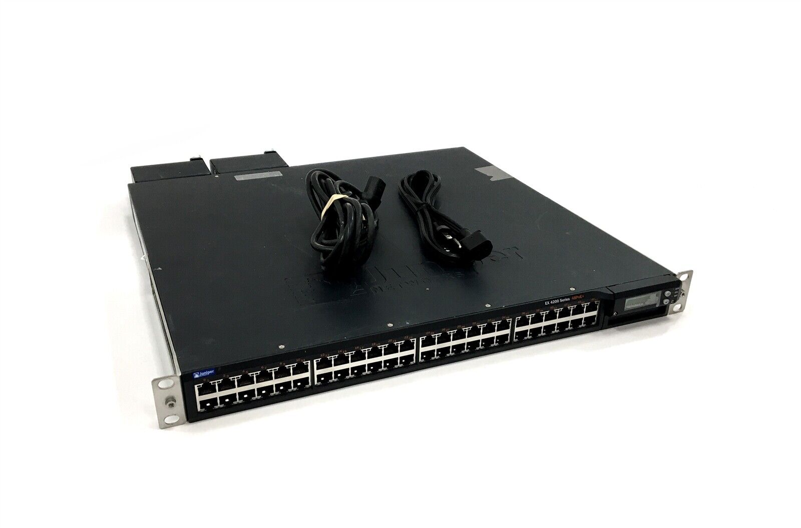 Juniper Networks EX4200-48PX 48 Port Gigabit PoE+ Switch 2x 930W PSU + Rack Ears