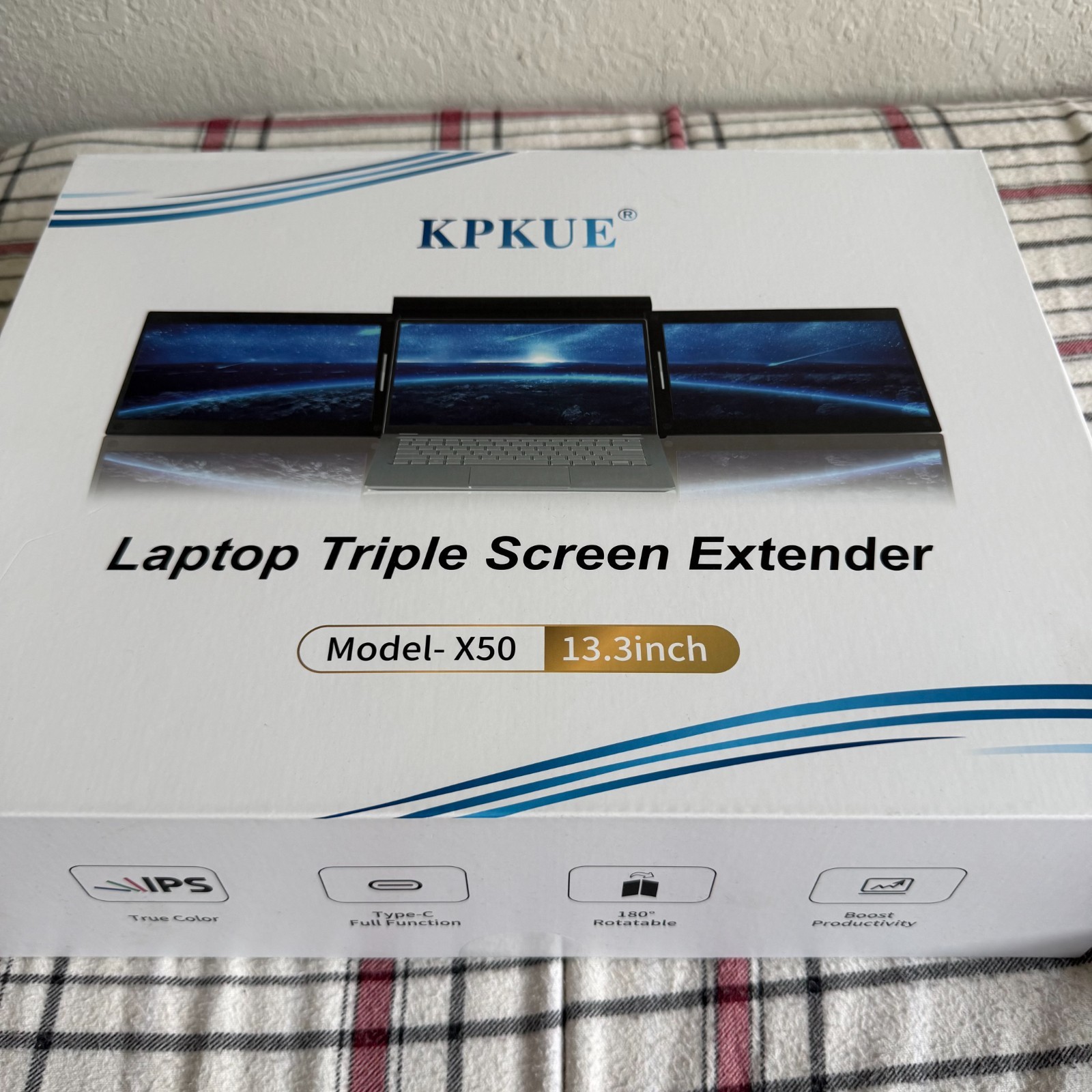 Kpkue laptop triple screen extender model- X50 (13.3”) Kpkue laptop triple screen extender model- X50 (13.3”)