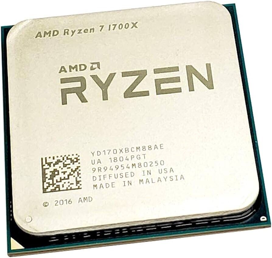 AMD Ryzen 7 1700X 3.8GHz Eight Core Processor