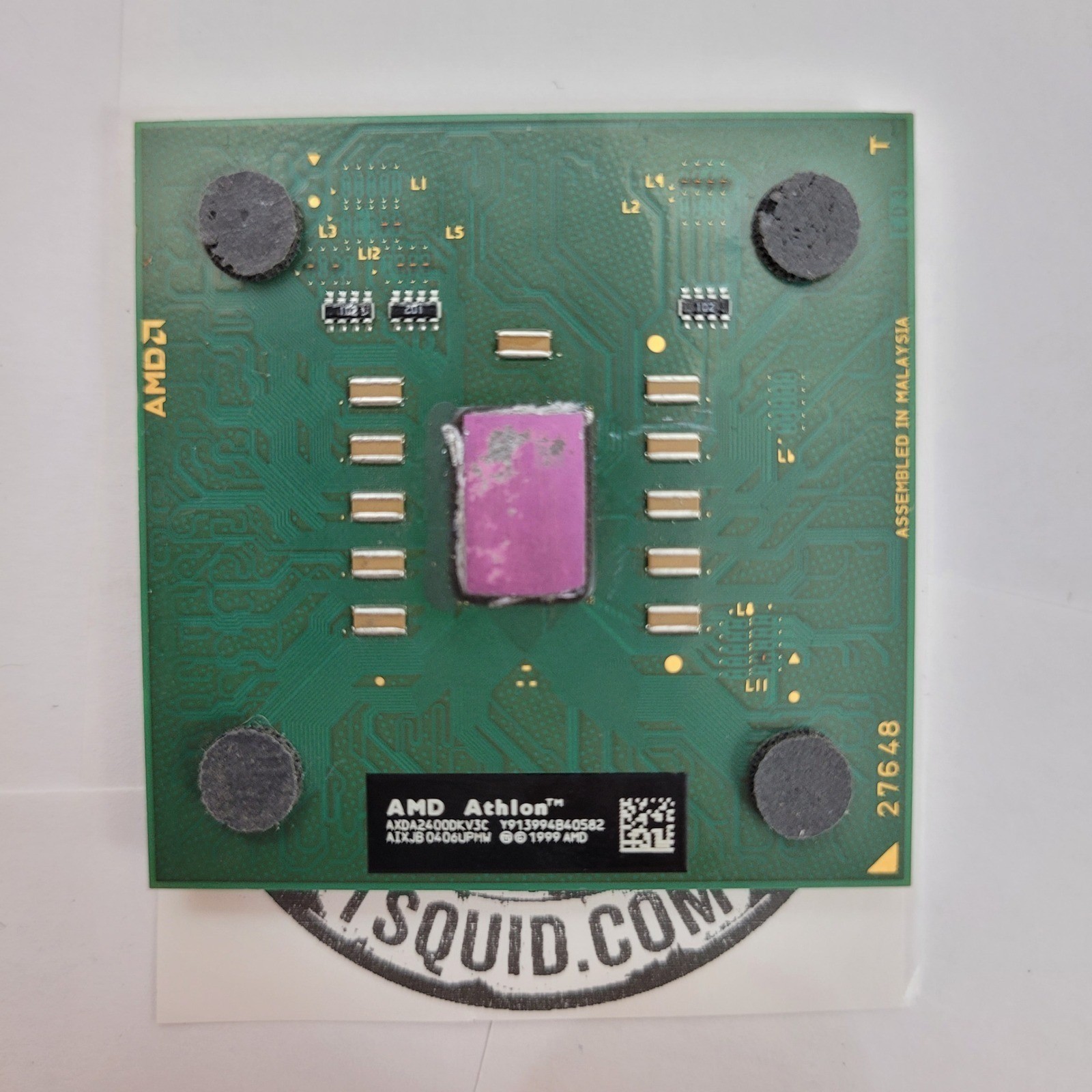 AMD Athlon XP 2400+ CPU AXDA2400DKV3C 2.0GHz 266MHz Socket A Thoroughbred B AMD Athlon XP 2400+ CPU AXDA2400DKV3C 2.0GHz 266MHz Socket A Thoroughbred B