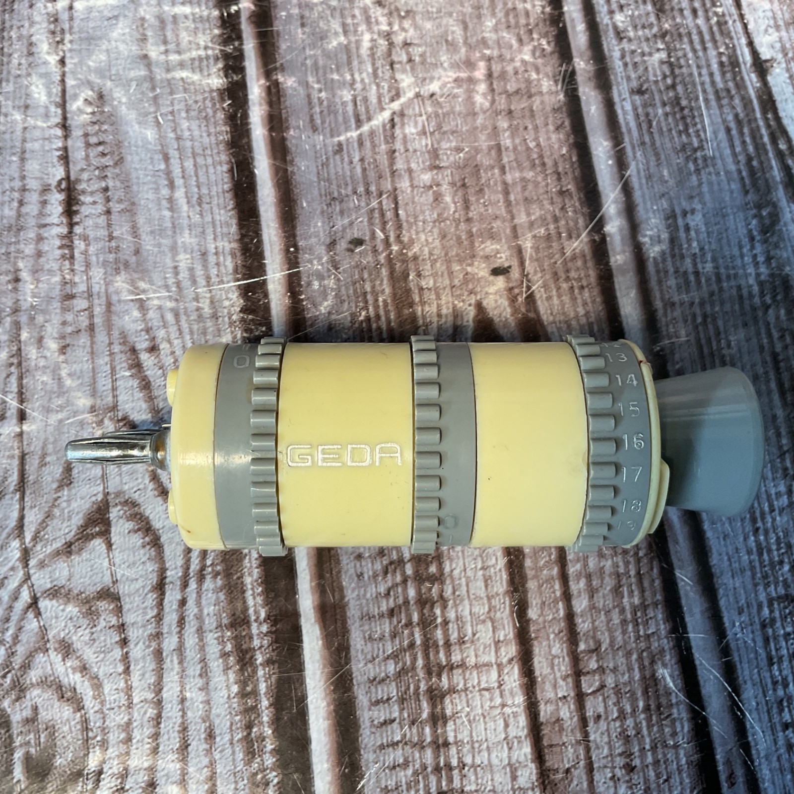 Vintage Goodyear Electronic GEDA Analog Computer Plug -- Extremely Rare