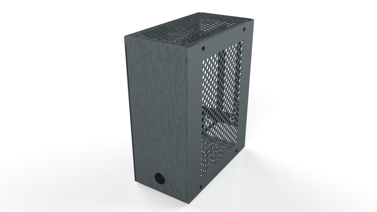 RARE Velkase Velka 3 Rev 1 Silver Finish w/ Riser Cable and 600w PSU ITX PC case RARE Velkase Velka 3 Rev 1 Silver Finish w/ Riser Cable and 600w PSU ITX PC case