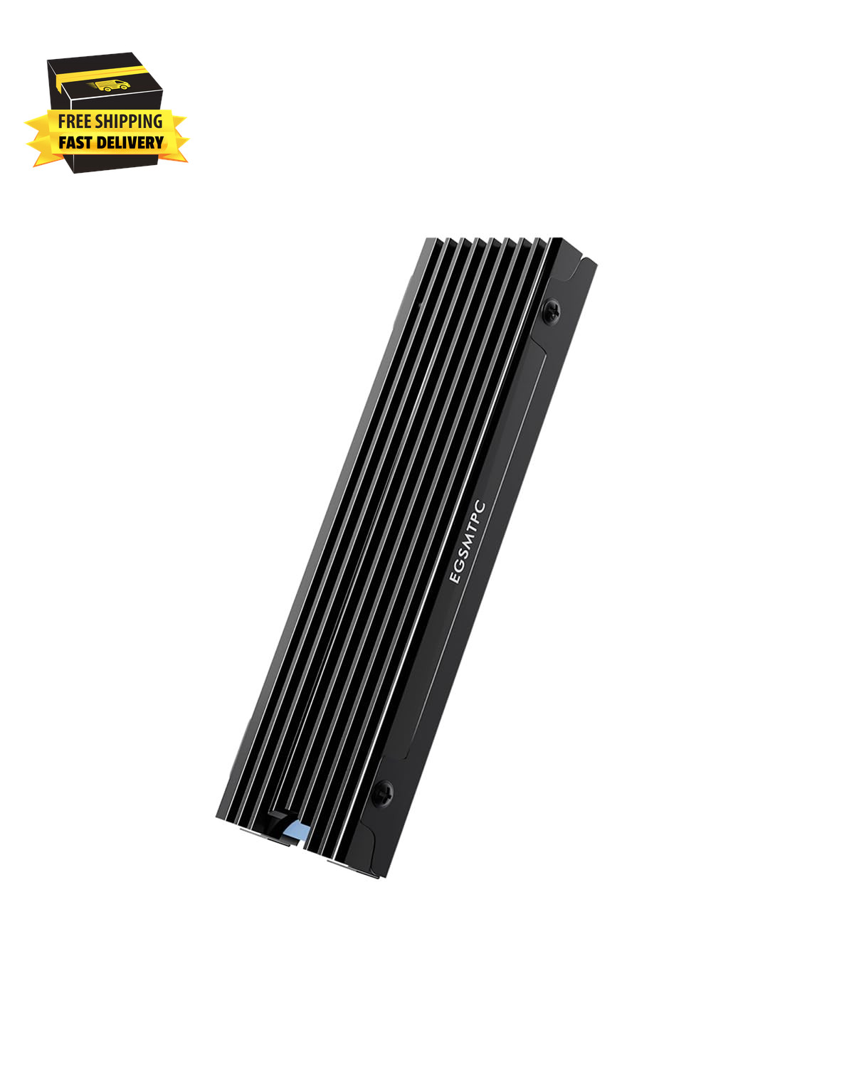 Nvme M.2 SSD Heatsink, Aluminum Heat Sink | Double-Sided Cooling with Thermal Pa Nvme M.2 SSD Heatsink, Aluminum Heat Sink | Double-Sided Cooling with Thermal Pa