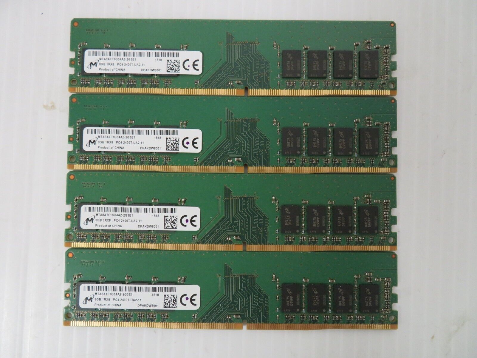 Micron 16GB (2x8GB) PC4-2400T DDR4 2400Mhz Memory RAM Kit MTA8ATF1G64AZ-2G3E1